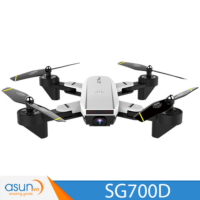 Máy Bay Điều Khiển Gấp Cánh Drone SG700D WIfi Camera 4K Tự