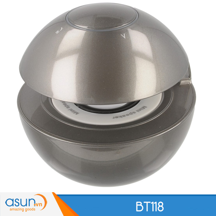 Loa Bluetooth Mini Speaker BT118 Silver