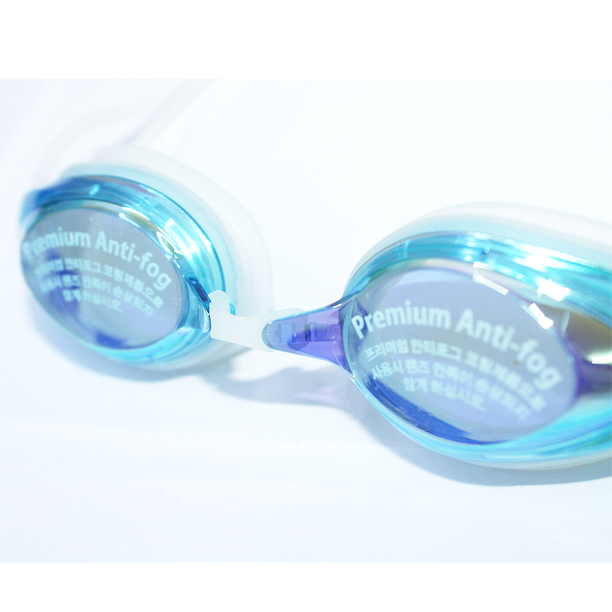 Kính bơi Phoenix Hàn Quốc Chuyên Nghiệp PN802 có tráng gương màu xanh nhạt P802MRAQ