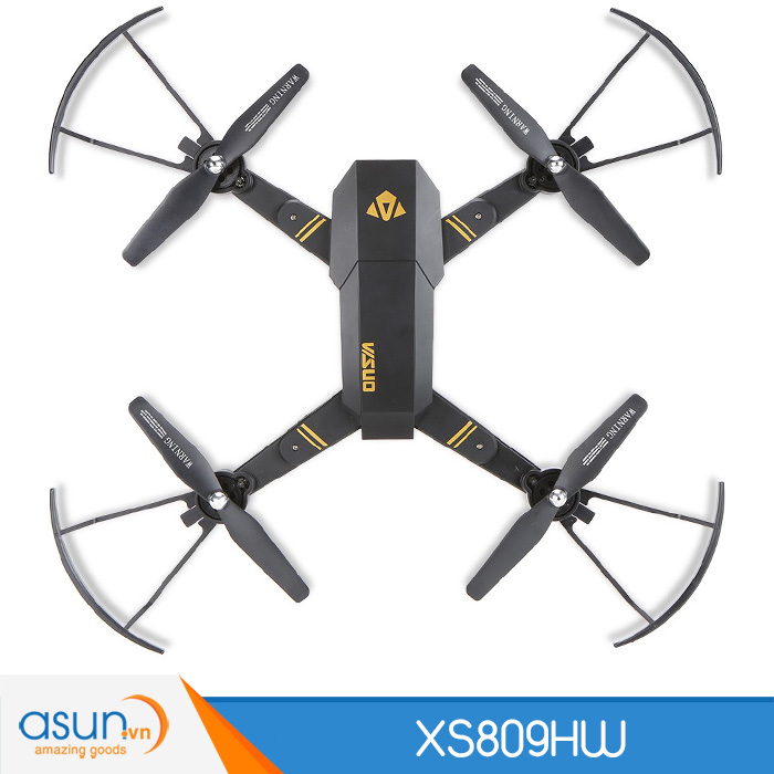 Máy Bay Điều Khiển Gấp Cánh XS809HW Quadcopter Wifi Camera