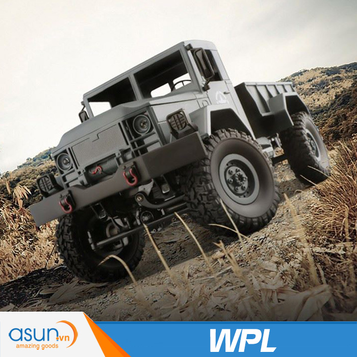 Xe Tải Quân Sự Mỹ Điều Khiển Từ Xa Military WPL 4WD