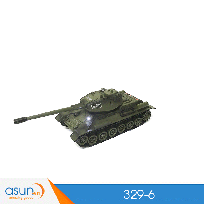 Bộ 2 Xe Tank Điều Khiển Chiến Đấu Từ Xa 329-6 Độc Đáo 2.4Ghz