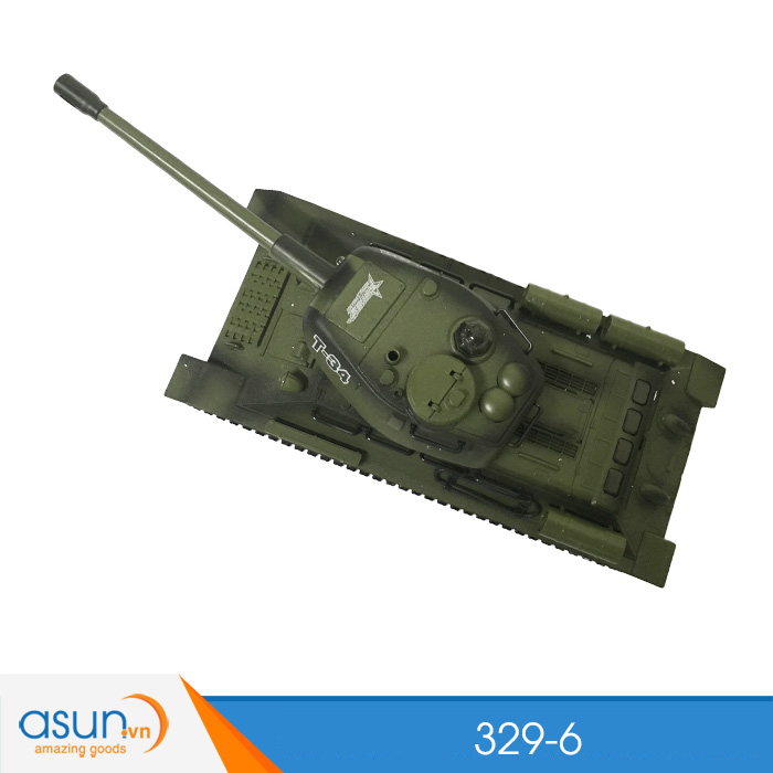 Bộ 2 Xe Tank Điều Khiển Chiến Đấu Từ Xa 329-6 Độc Đáo 2.4Ghz